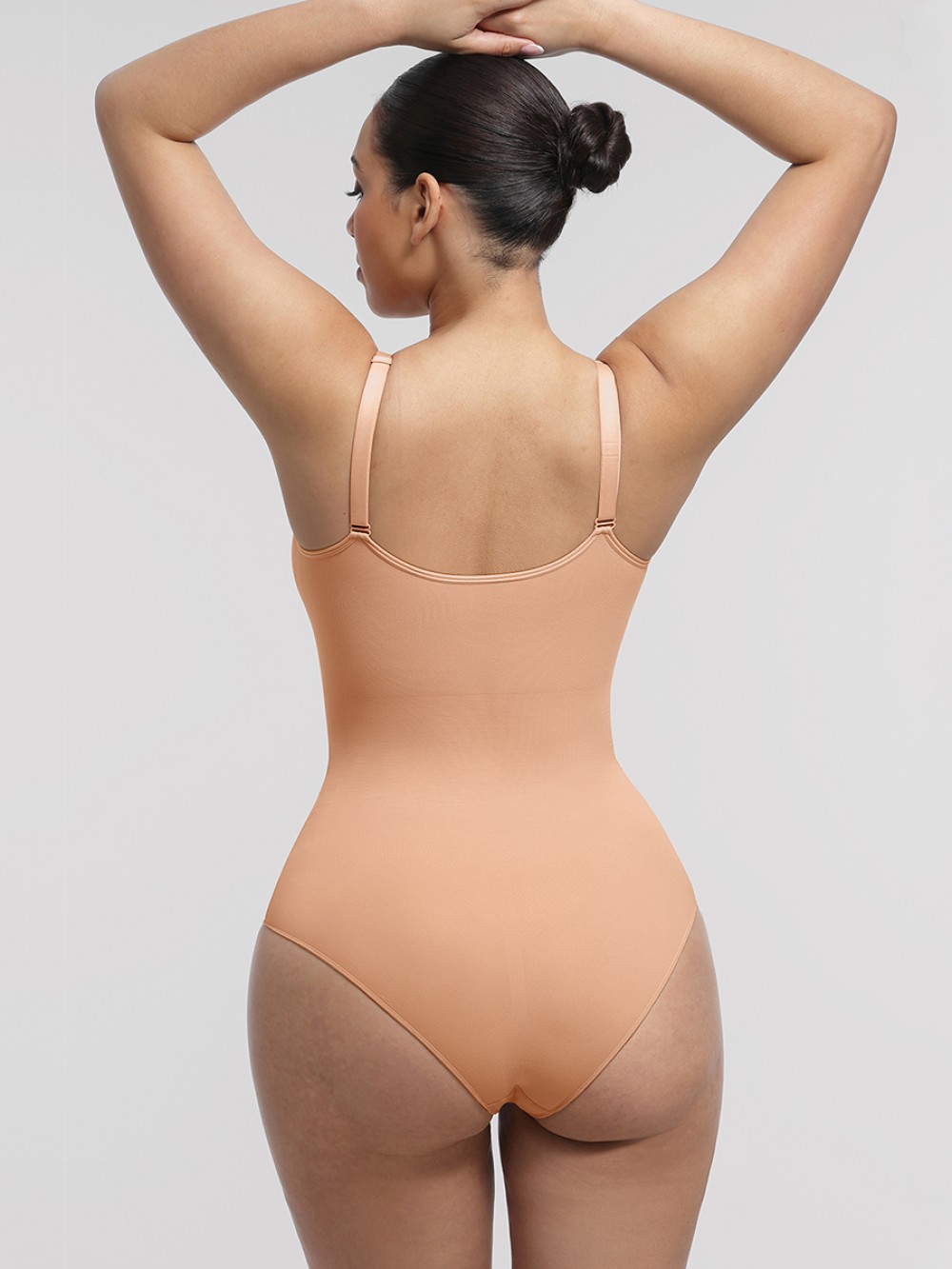 Women Seamless Chest Support Waist Control Shapewear Bodysuit