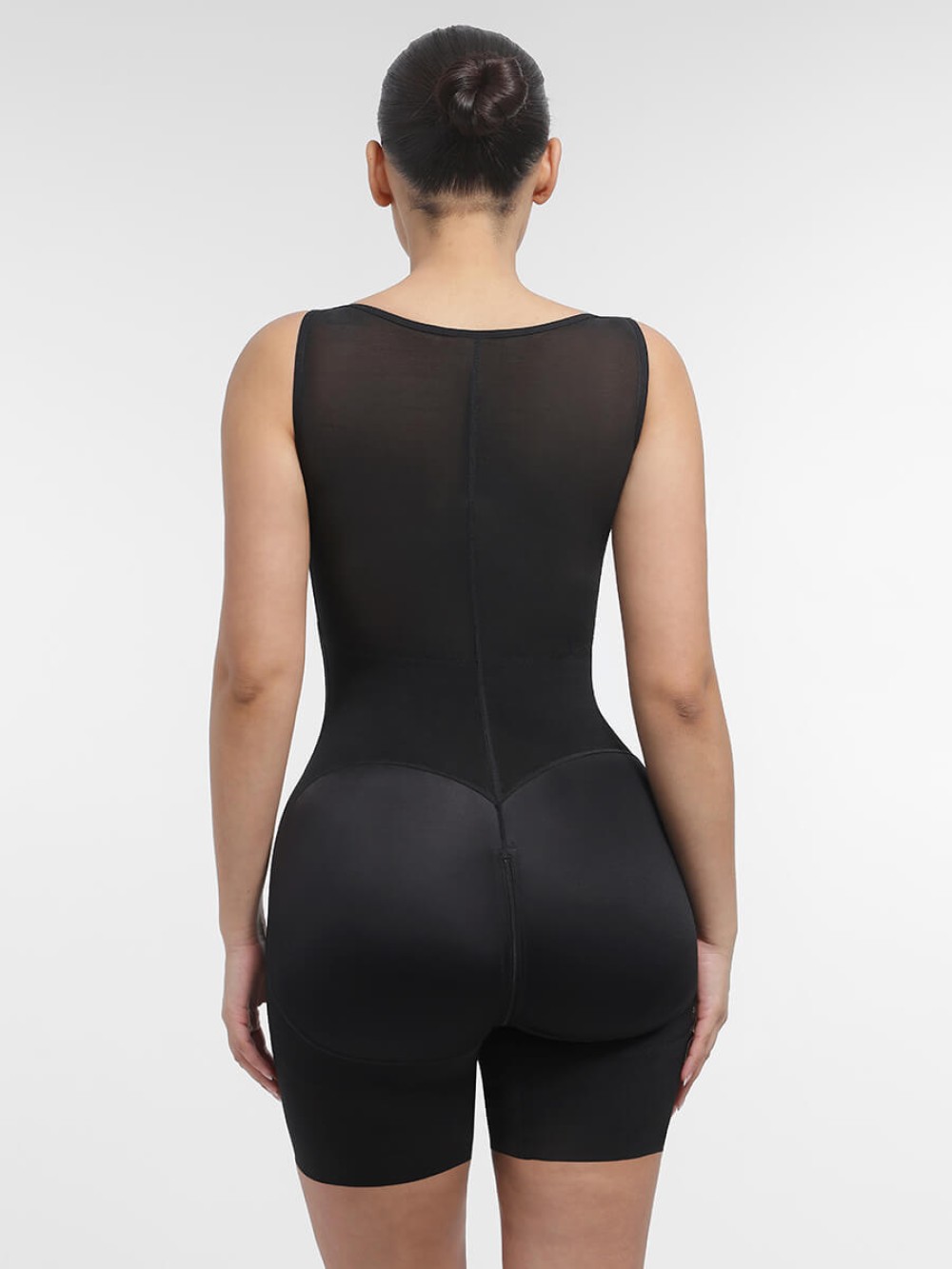 U-Shaped Chest Support Waist Control Peach Butt Post Surgery Full Body Shapewear