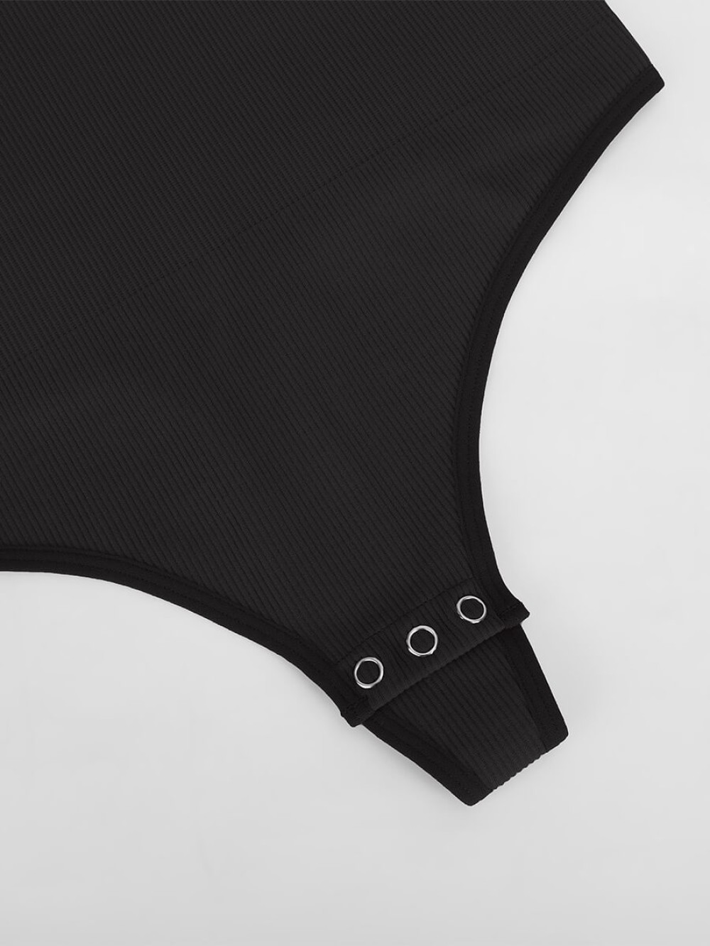 Seamless Ribbed Sexy Waist Tummy Control Thong Bodysuit