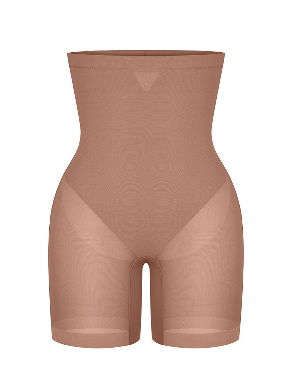 Seamless Adhesive High-Waisted Butt Lift & Slimming Mid-Thigh Shaper Shorts