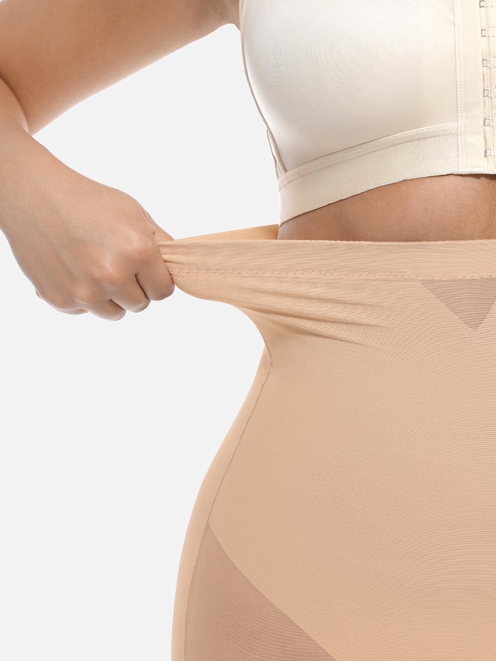Women High-Waisted Butt Lift & Slimming Mid-Thigh Shaper Shorts