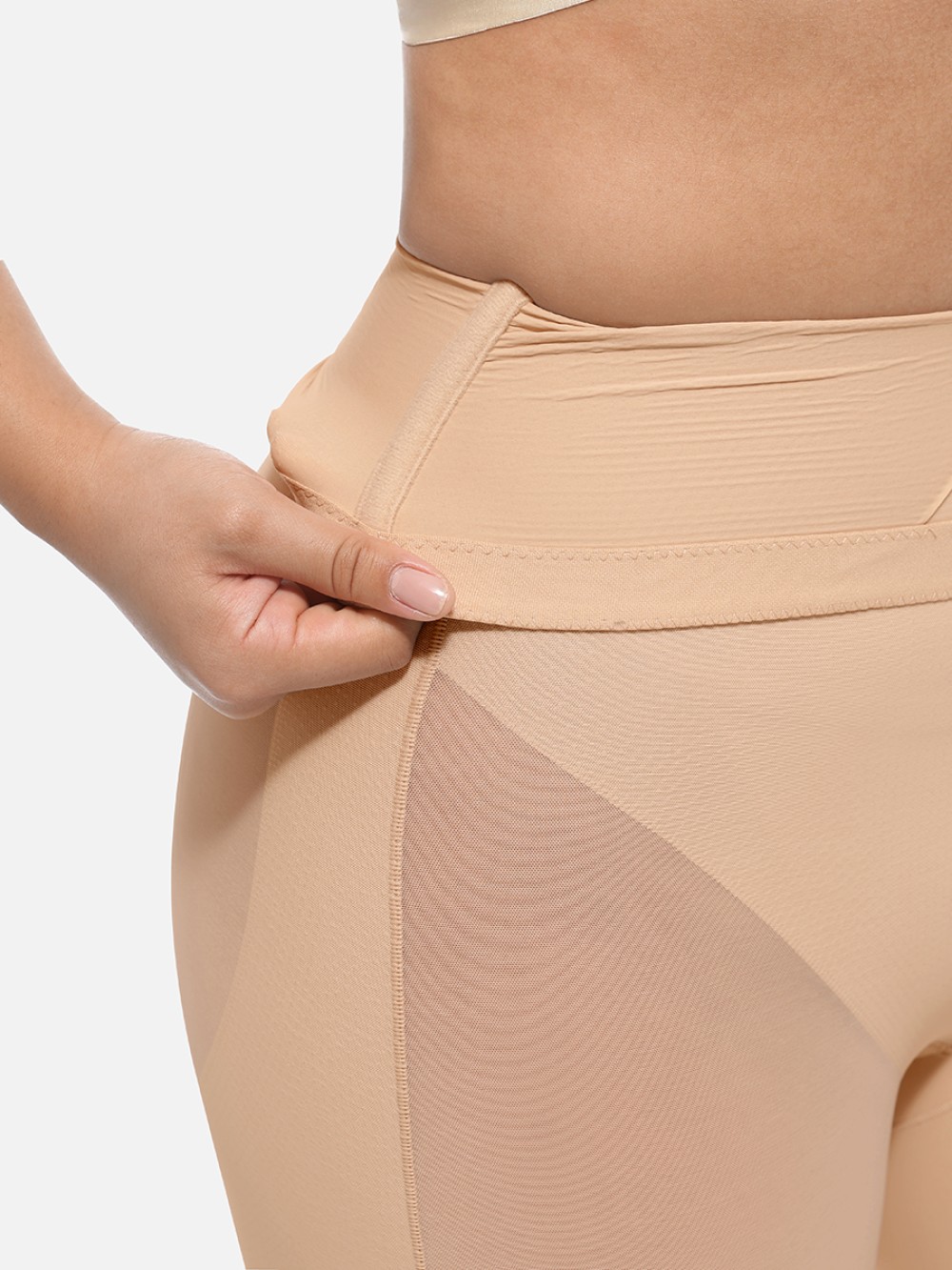 Women High-Waisted Butt Lift & Slimming Mid-Thigh Shaper Shorts