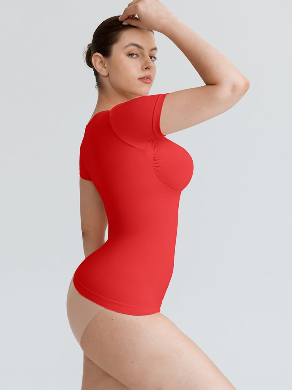Women Seamless Bust Support Tummy Control Shaping Top