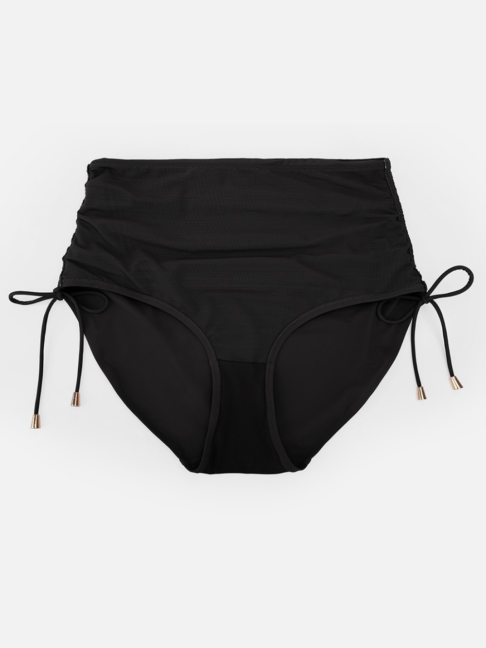 Sexy Keyhole Swimsuit Deep V Bikini Sets Body Shaper Control Panties
