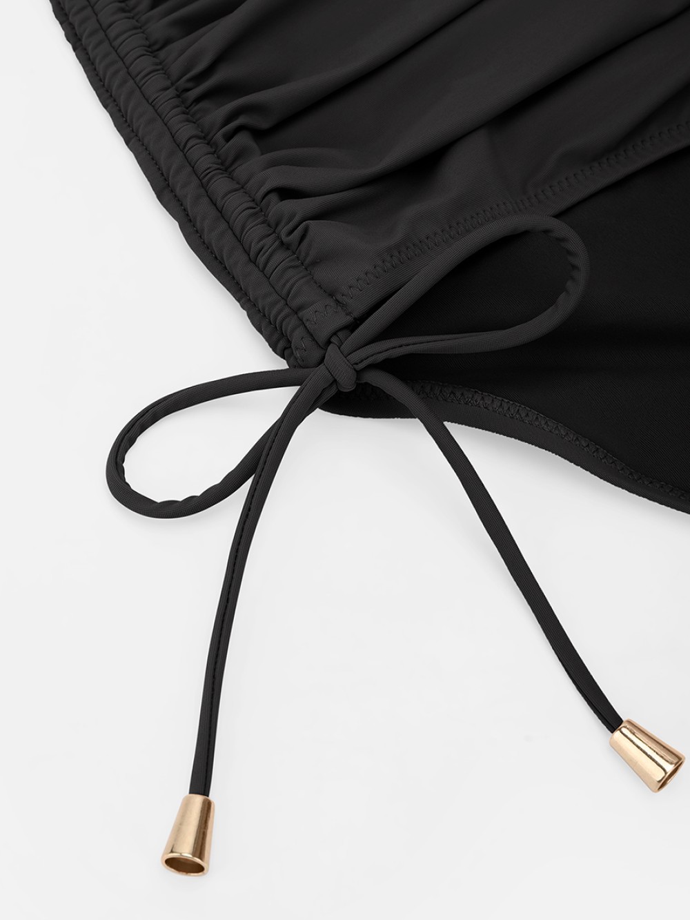 Sexy Keyhole Swimsuit Deep V Bikini Sets Body Shaper Control Panties