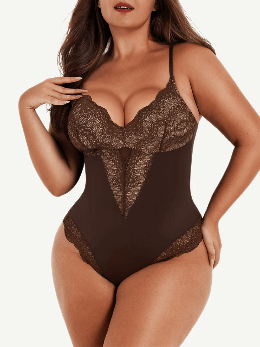 Women Lace Bodysuit Shapewear