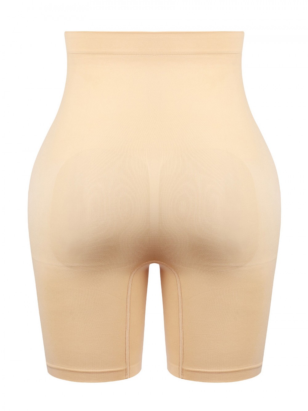 Apricot Large Size Seamless Shapewear Shorts Natural Shaping