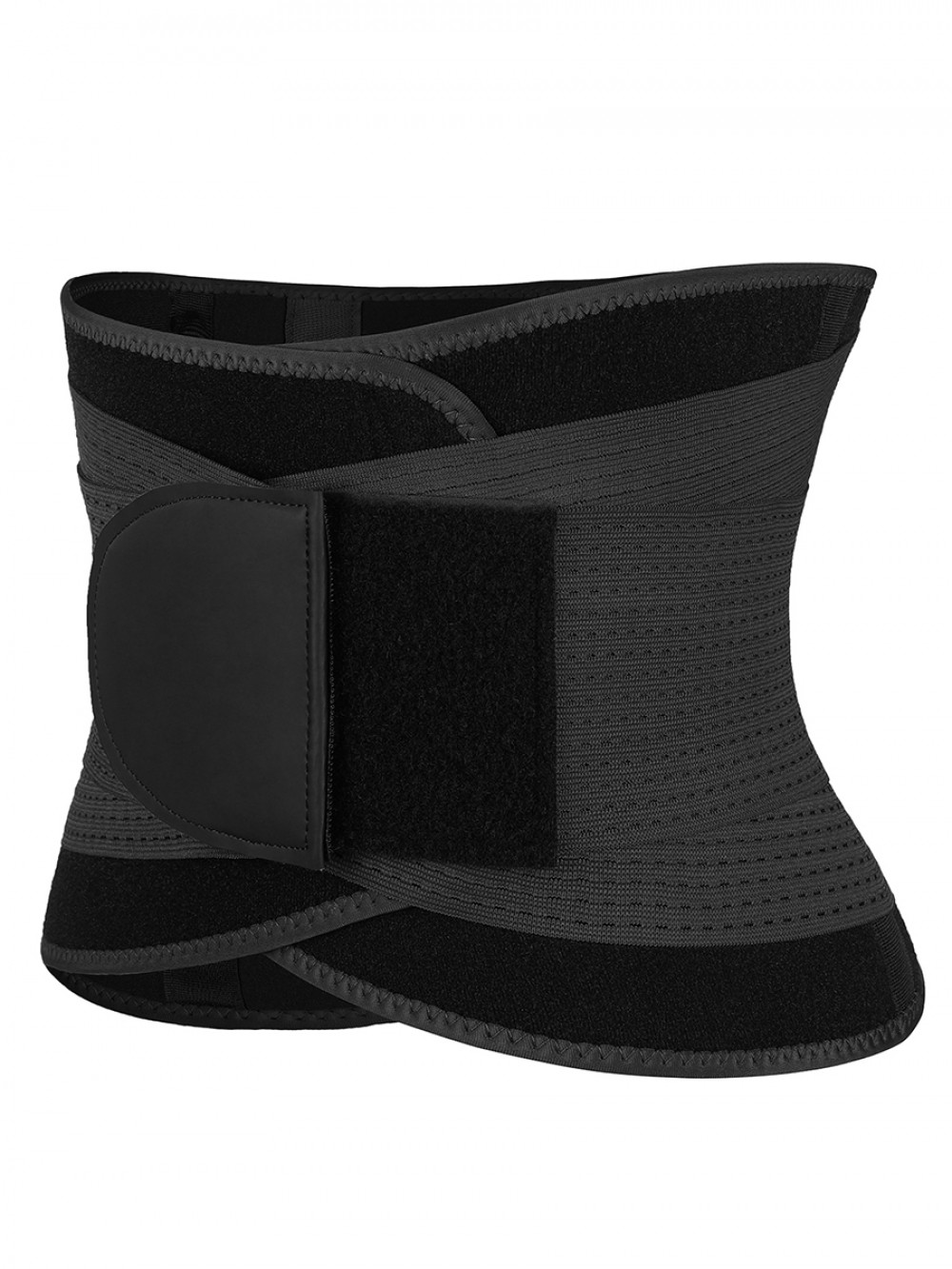 Black 5 Plastic Bones Neoprene Waist Trainer Belt For Fitness