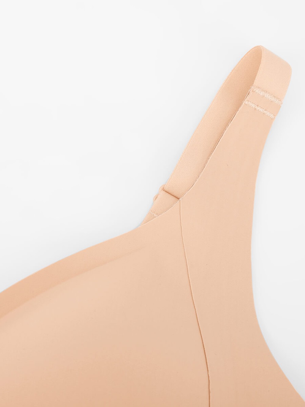 Daily Multi Wear Wireless Bra W Jelly Strip Lift 4 Row Adjustable Back