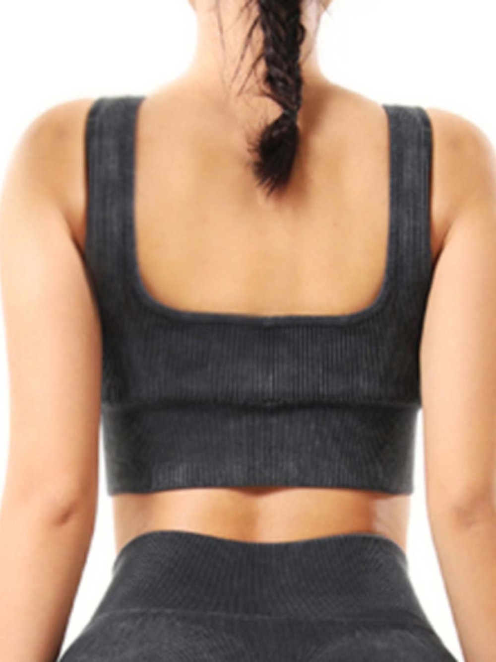 Wholesale Seamless Knitted Wide-strap Bra