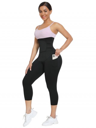 NEW Leggings for Women Sweat Shapewear Yoga Pants Waist Trainer