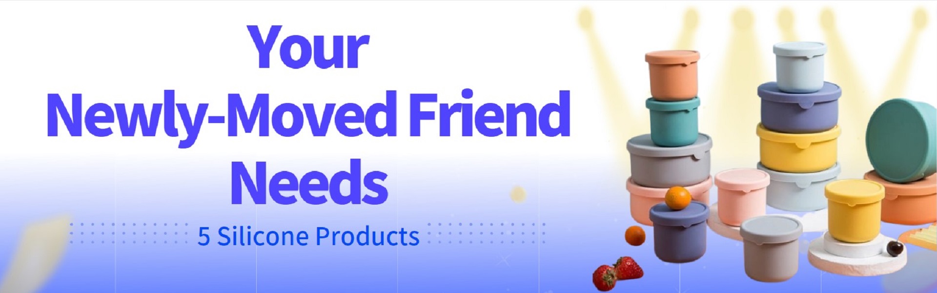 5 Silicone Products Your Newly-Moved Friend Needs