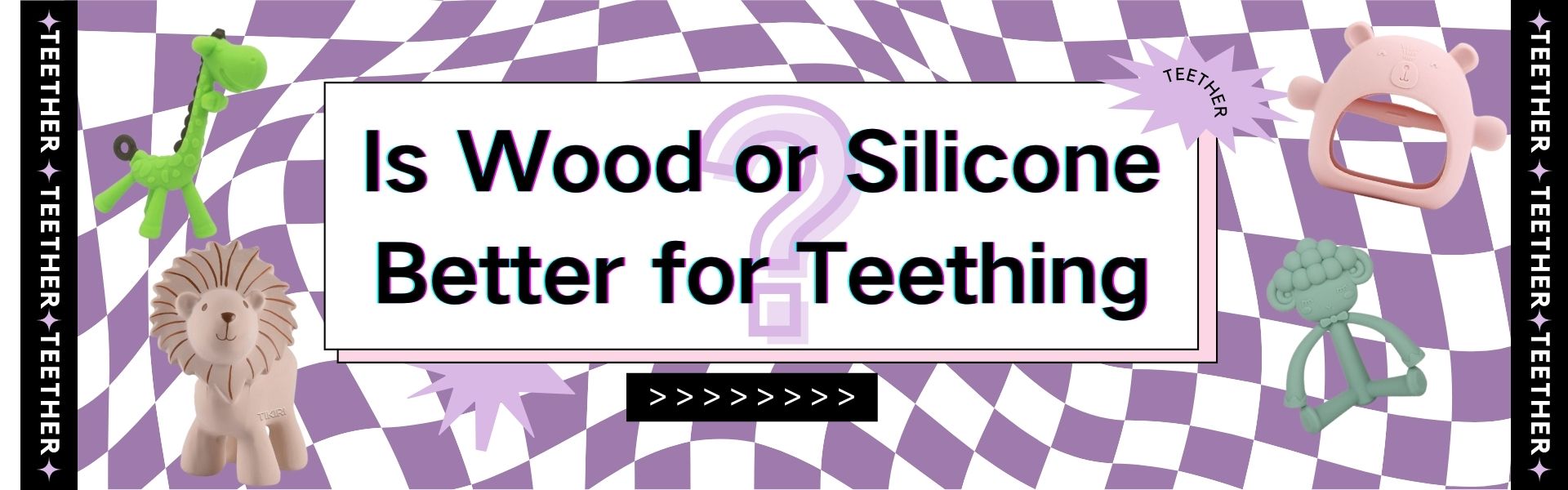 Is Wood or Silicone Better for Teething?