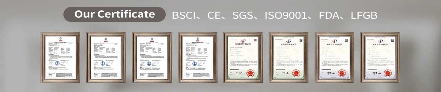 Silicone Factory Certificates
