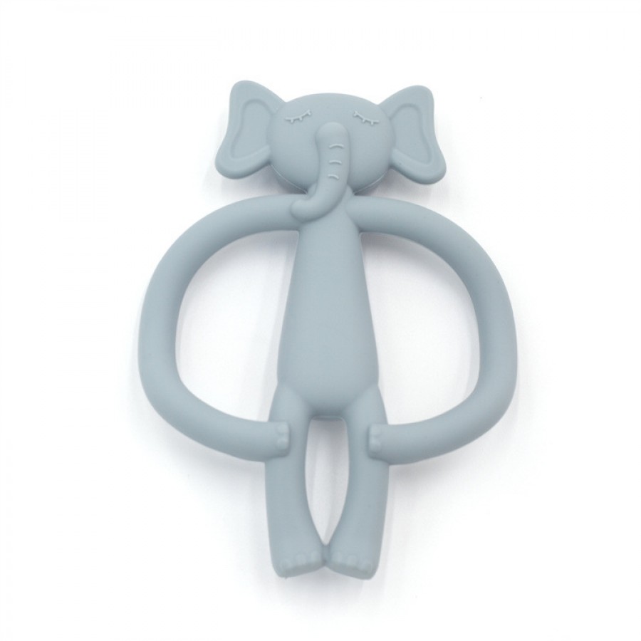 Animal shaped small silicone baby teether