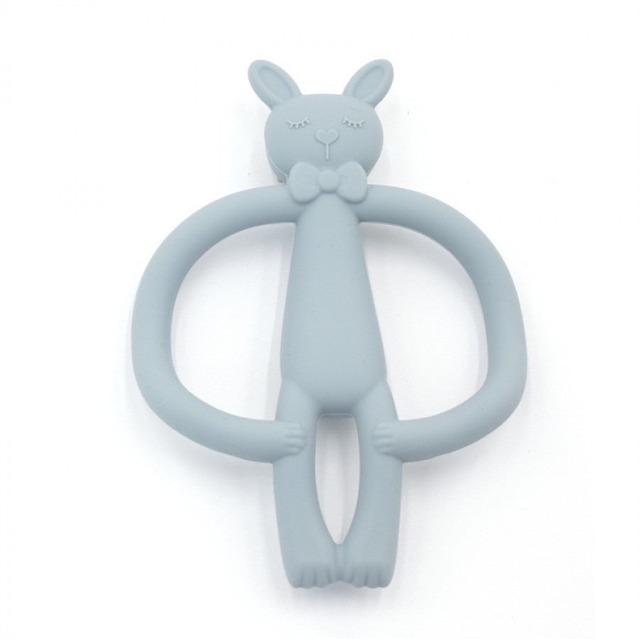 Animal shaped small silicone baby teether