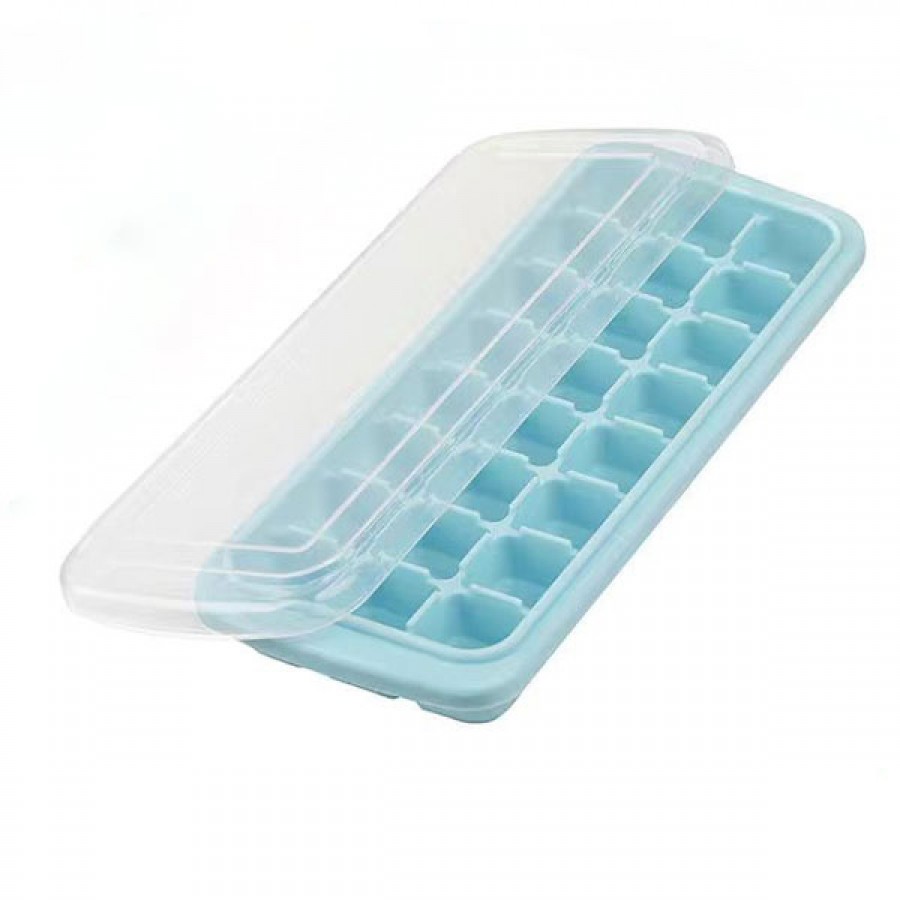 24 grid square silicone ice tray