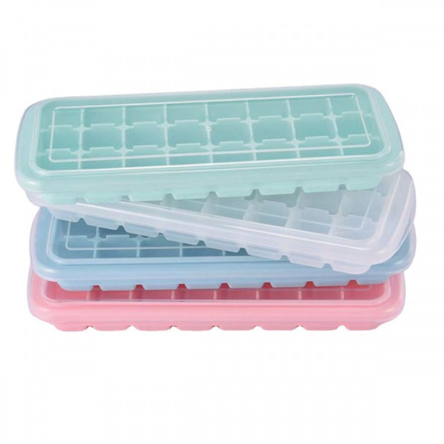 24 grid square silicone ice tray