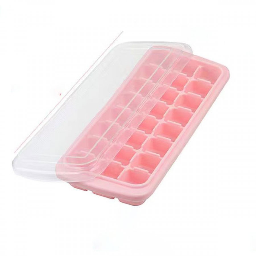 24 grid square silicone ice tray