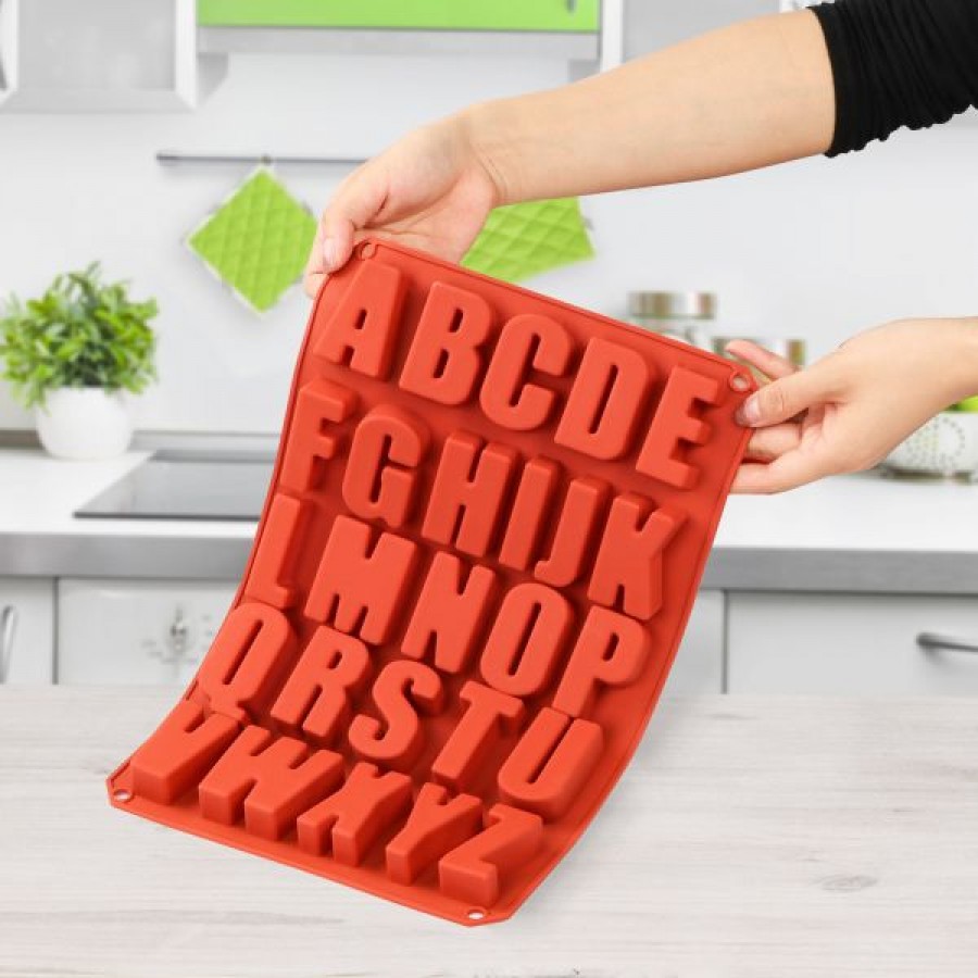 Alphabet silicone ice tray (26 letters)