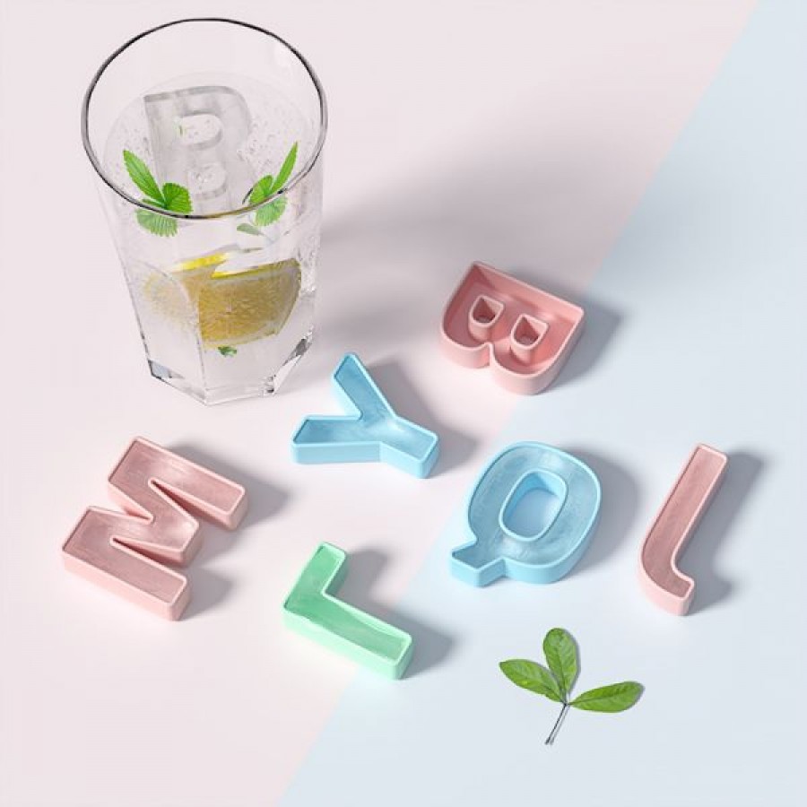 Alphabet Silicone Ice Cube