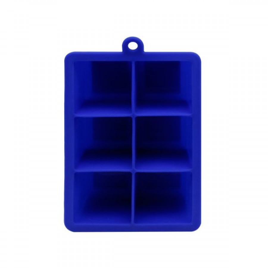 Hot Seller Flexible Food Grade Silicone 6-cavity Ice Tray Manufacturer