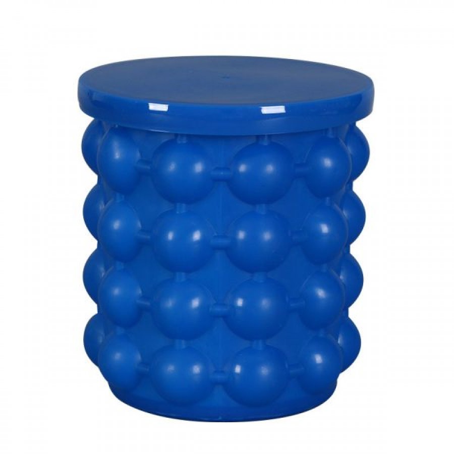 Cylindrical silicone ice bucket