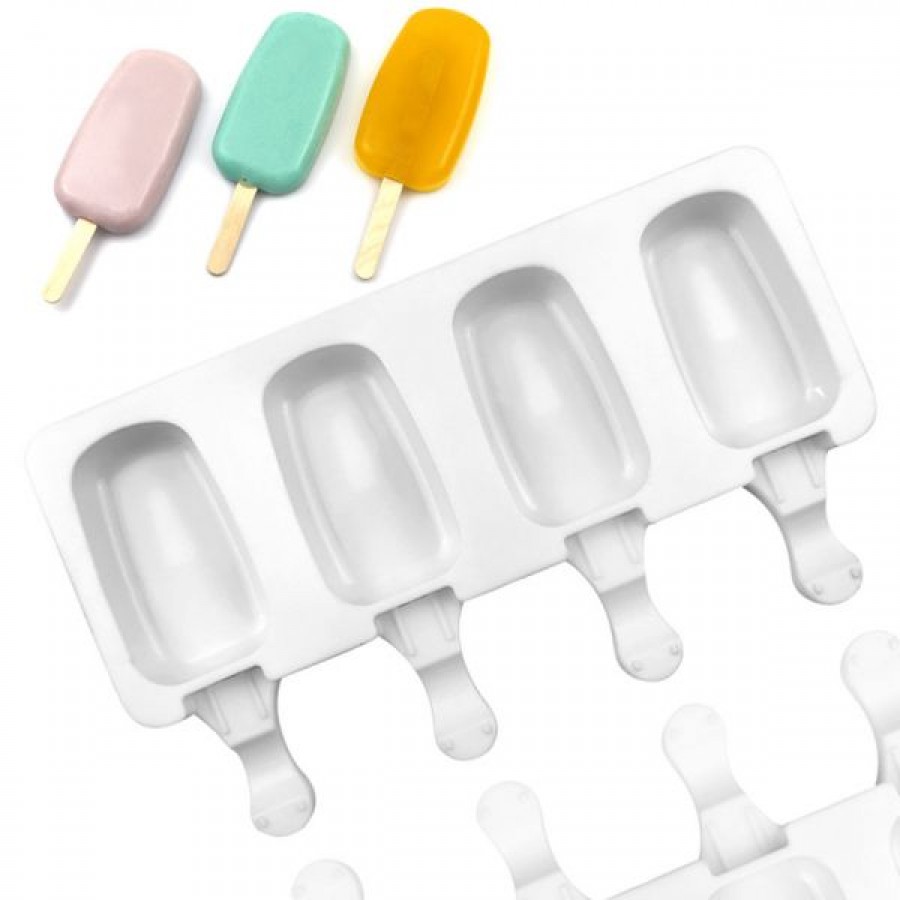 Factory Custom Bulk BPA Free Silicone Ice Cream Mold Maker