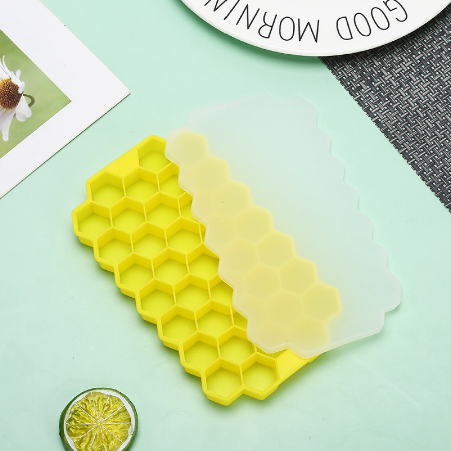 Honeycomb Silicone Ice Cube Trays Wholesale Stackable OEM / ODM