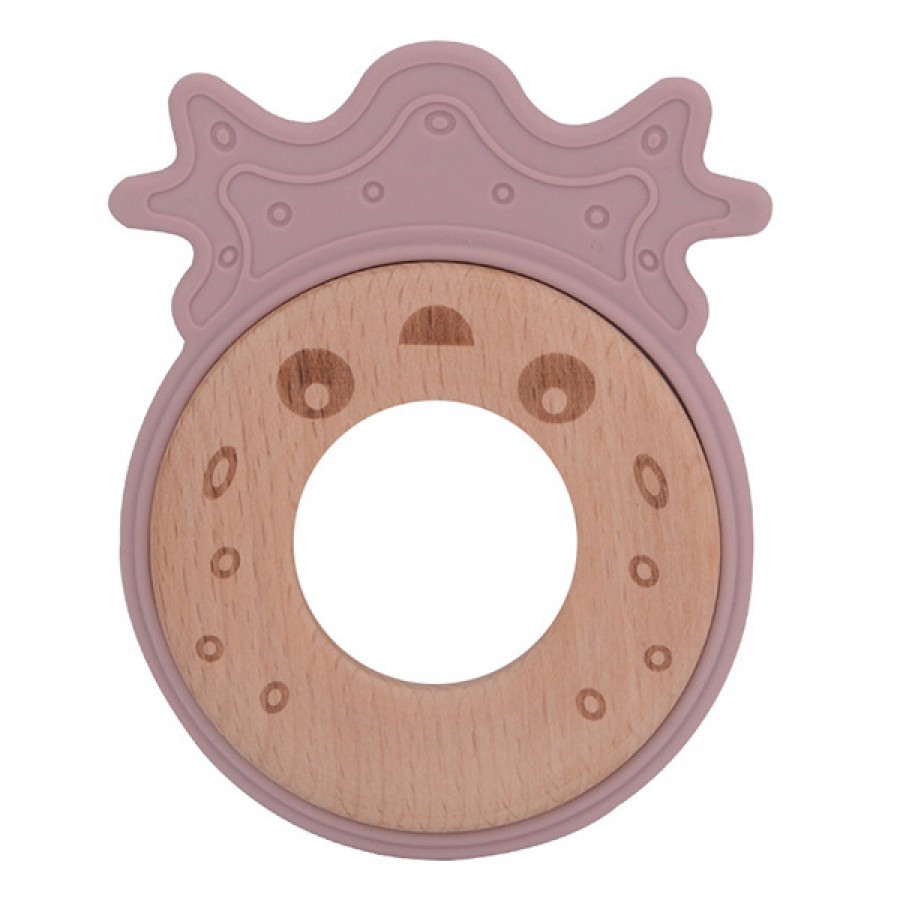 Hot-selling Silicone Animal Beechwood Teether