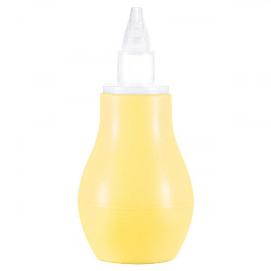 Split silicone nasal aspirator