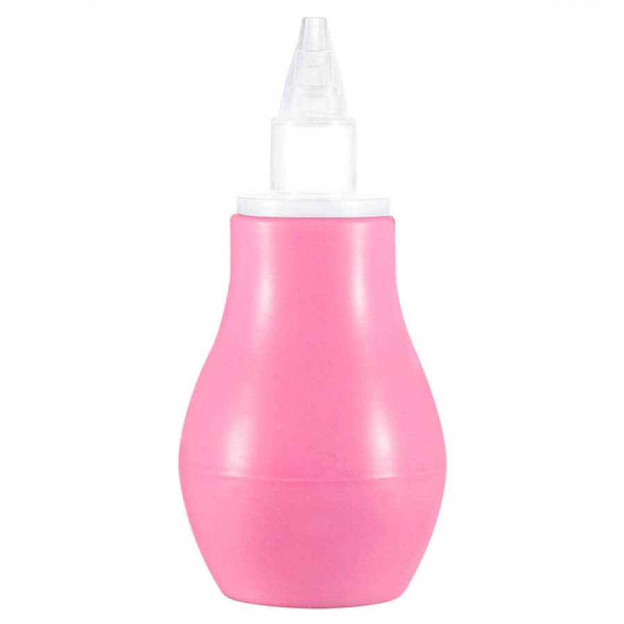 Split silicone nasal aspirator