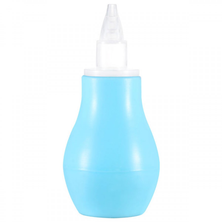 Split silicone nasal aspirator