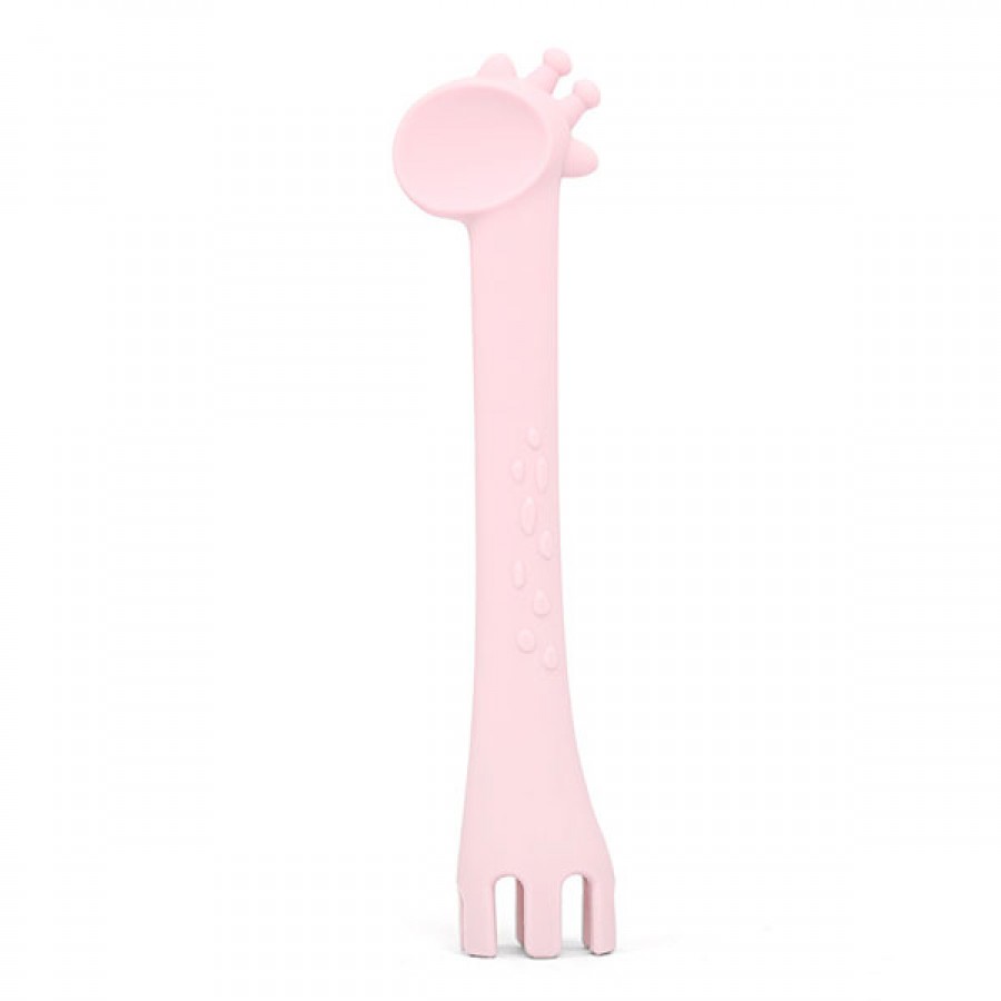 Giraffe Shape Silicone Baby Feeding Spoon