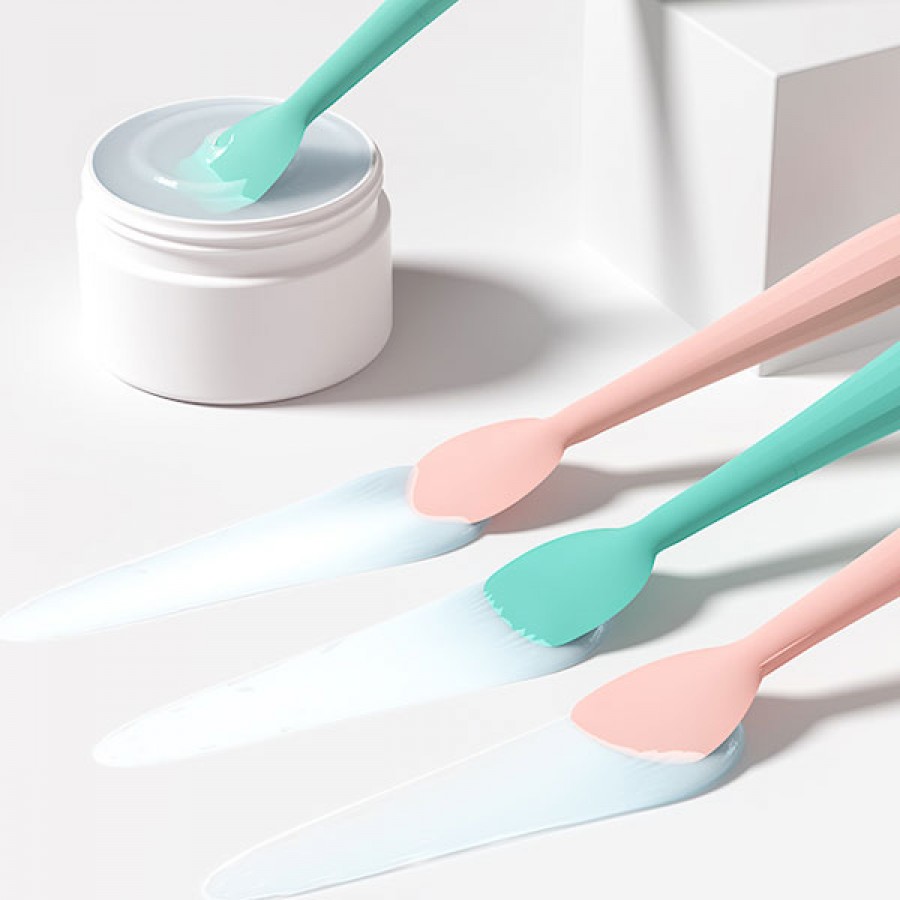 New Coming  Detachable BPA Free Silicone Baby Bum Brush