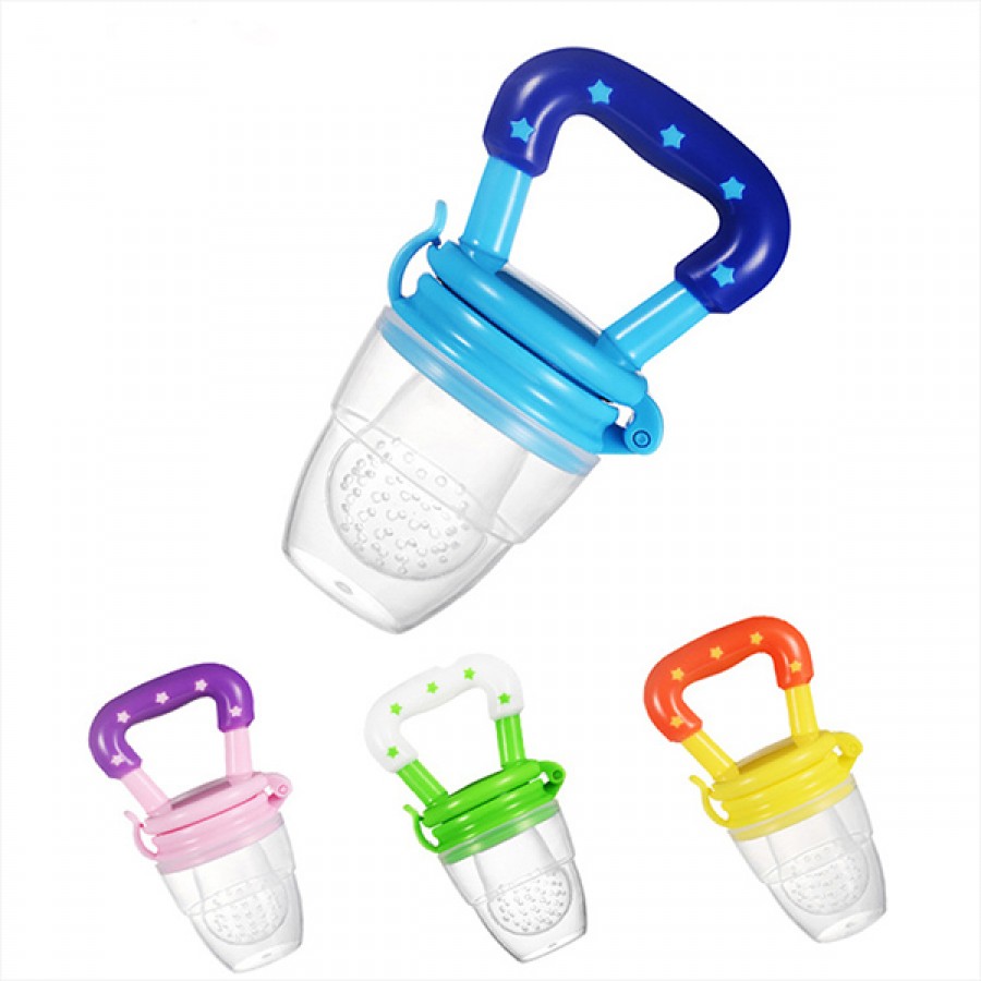 Cartoon Printed Silicone Baby Fruit Feeder Pacifier