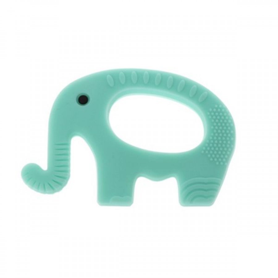 Hot Selling Low Price BPA Free Food Grade Silicone Elephant Shape Baby Teether