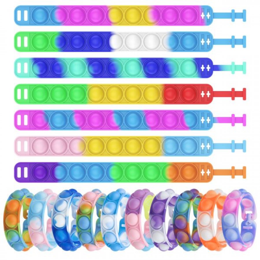 Colorful Silicone Baby Bracelet Toy