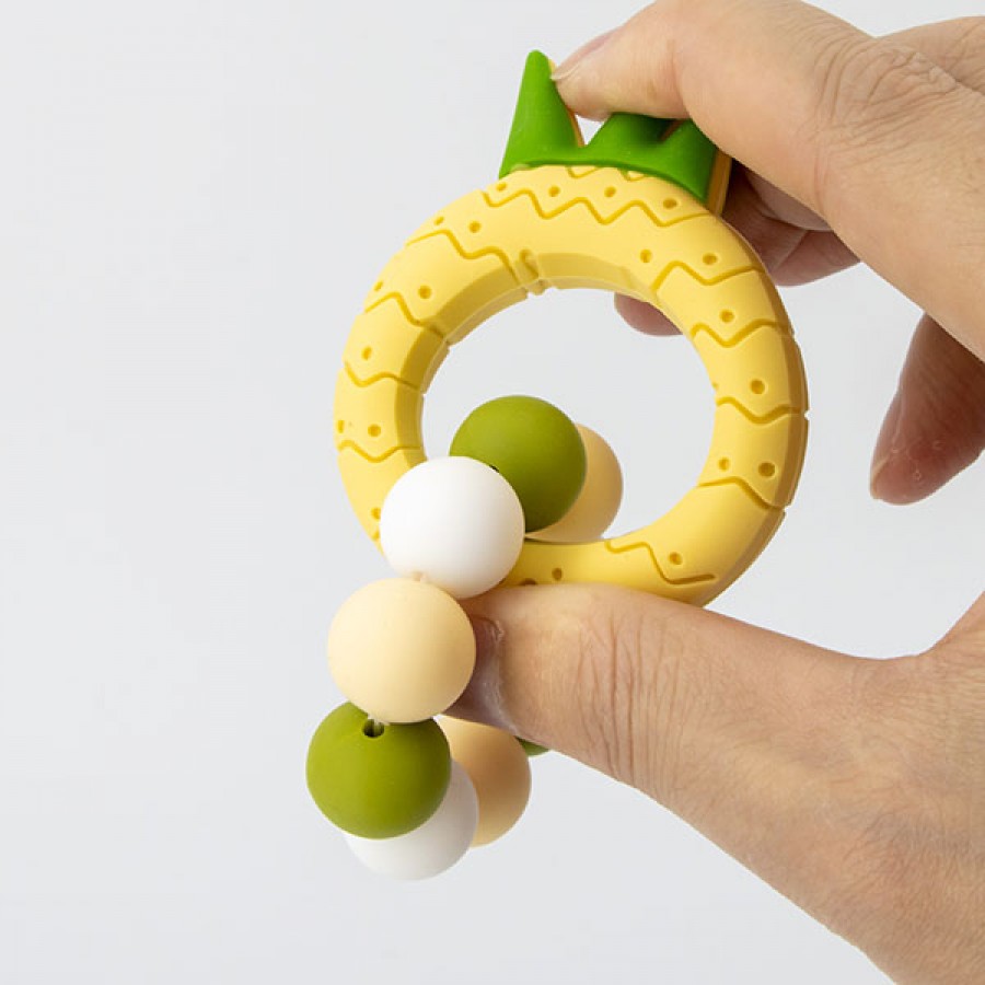 Food Grade BPA Free Silicone Fruit Teeter Ring