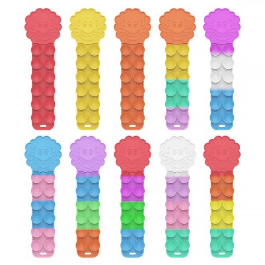 Hot Selling Food Grade Silicone Educational Pop Fidget Toy with Suction