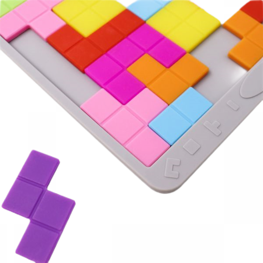 New Design Cost-Effective BPA Free Silicone Educational Russian Block Toy