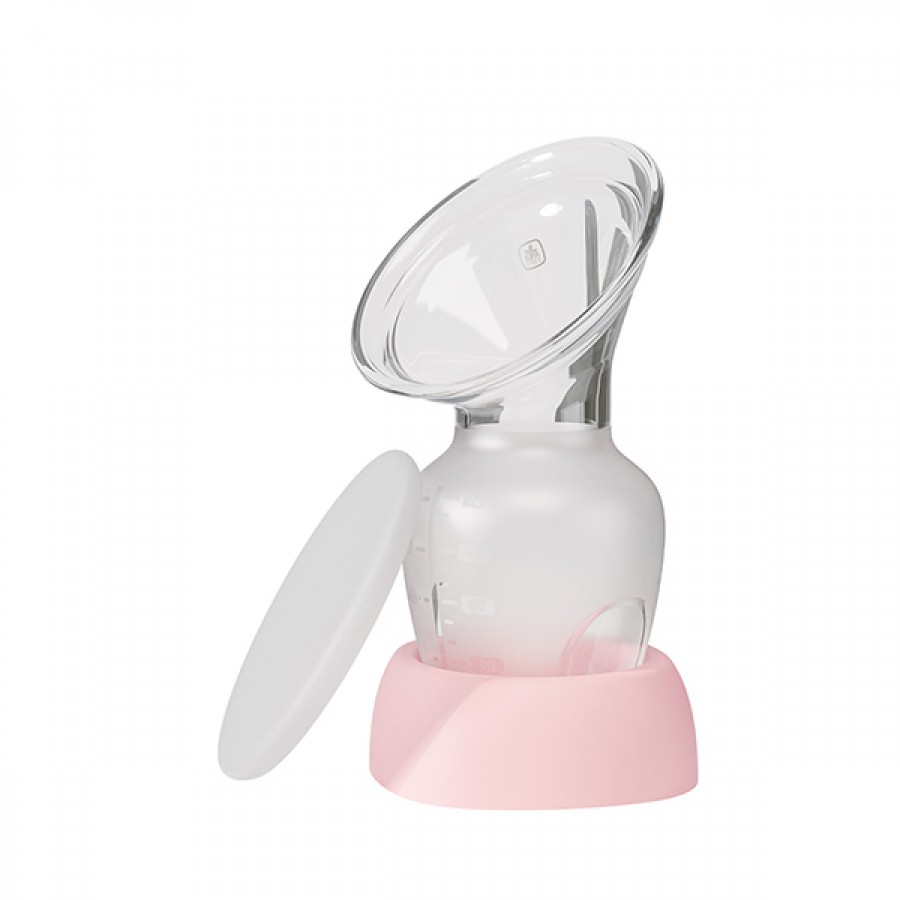 Classic silicone manual breast pump