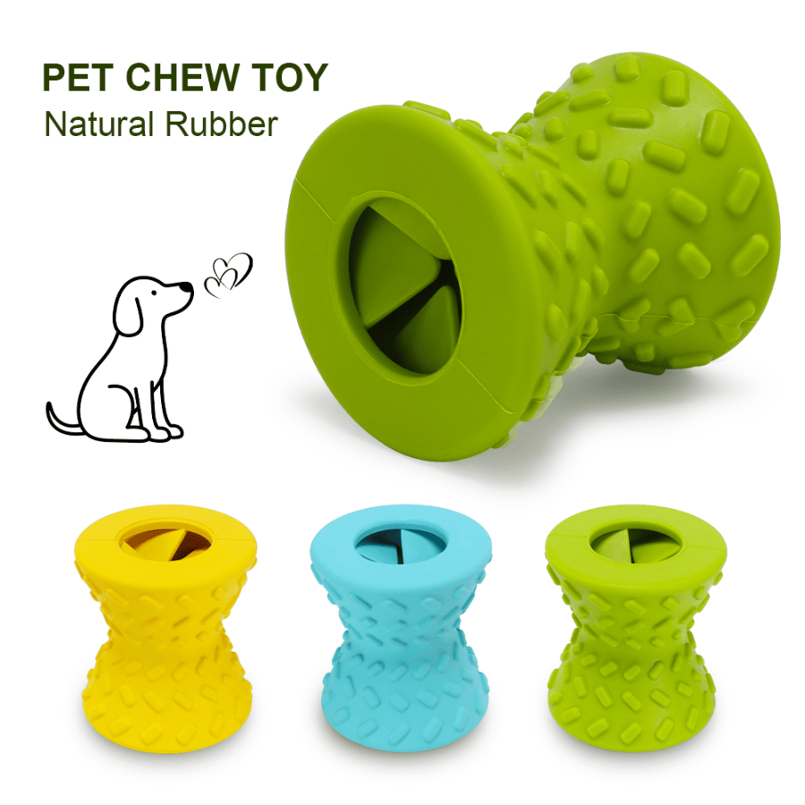 Conical dog chew toy