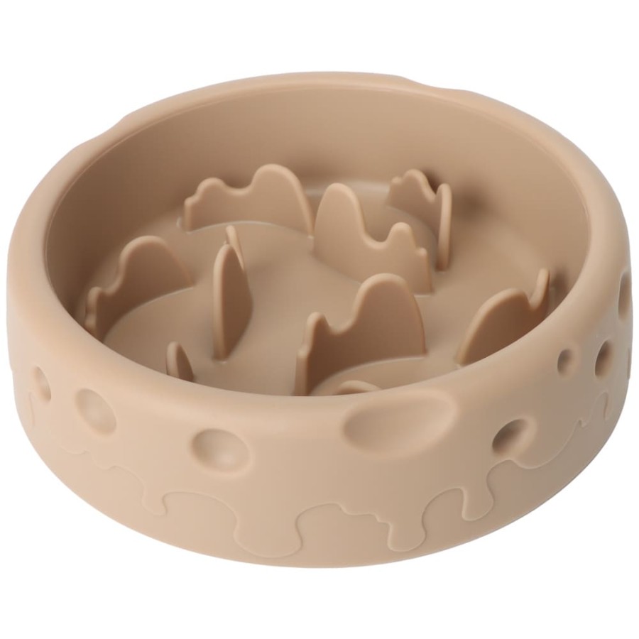 Cheese Slow Feeder Dog Bowl