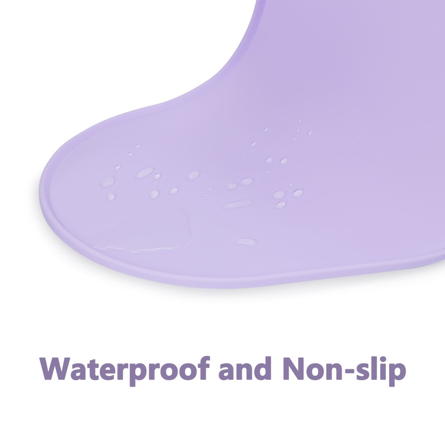 Solid color silicone dog placemat