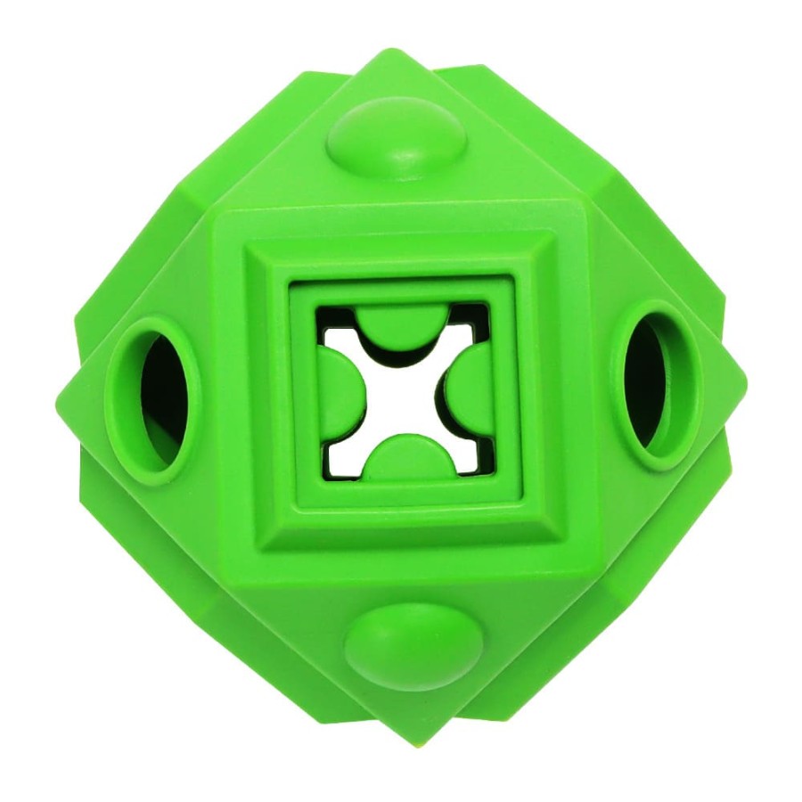 Geometric Treat-Dispensing Chew Toy