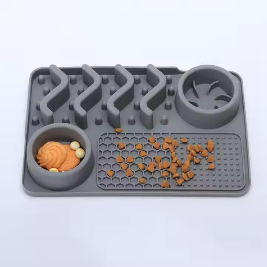Silicone Pet Slow Feeder with Suction Cup