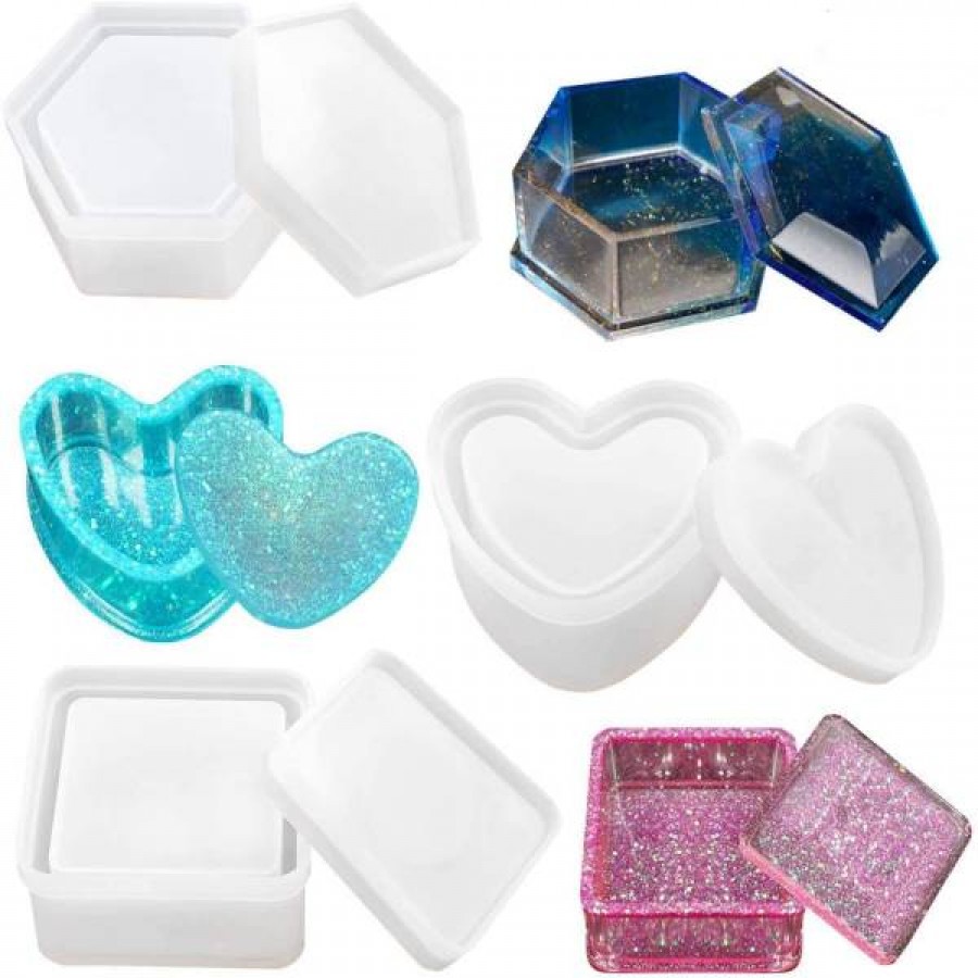 Hot Selling Customize BPA Free Cost-effective Silicone Jewelry Box Mold