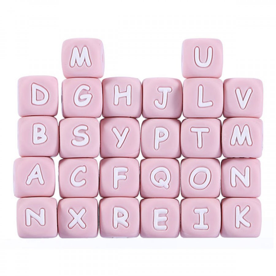 Silicone Letter Beads Baby Teether