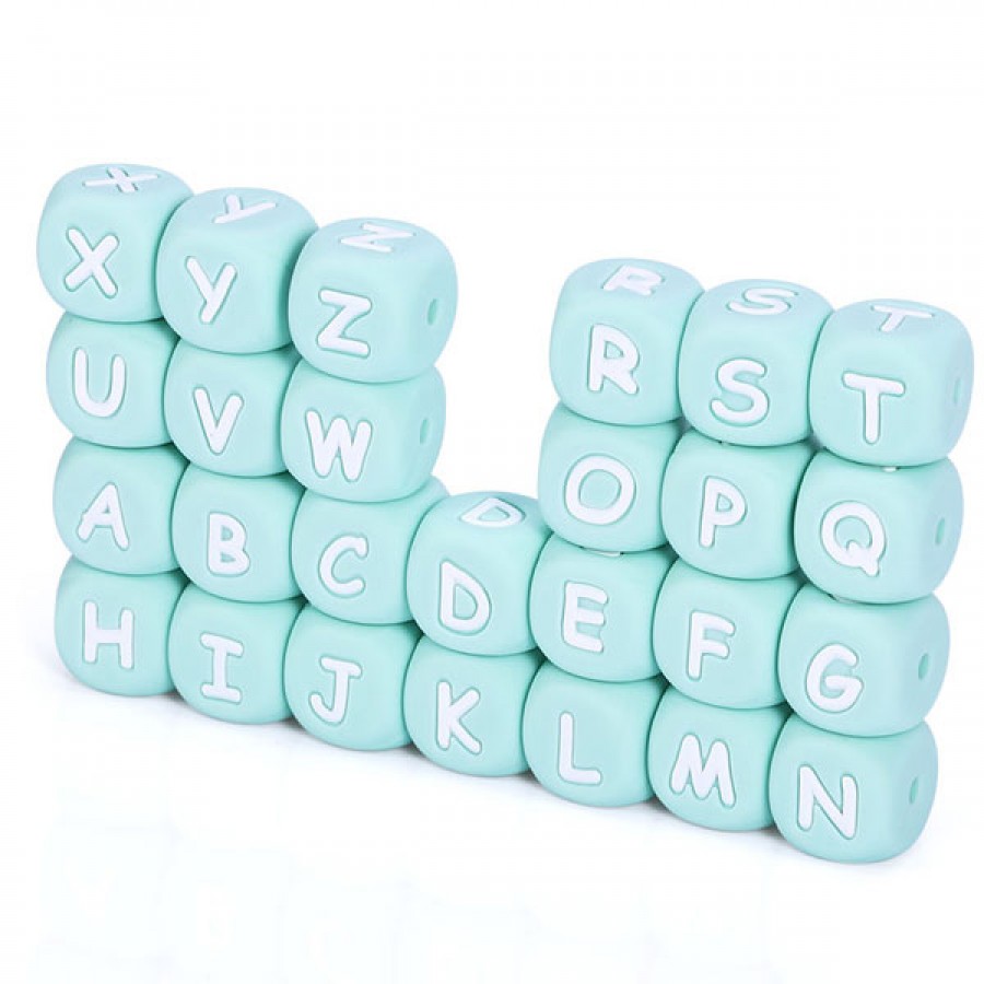 Silicone Letter Beads Baby Teether